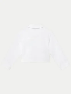 Calvin Klein Jeans Kurtka jeansowa IG0IG02844 Biały Relaxed Fit