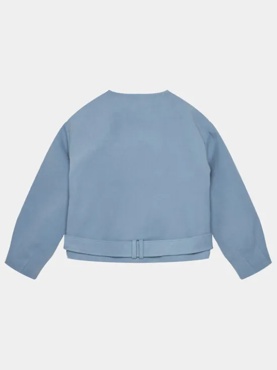 Calvin Klein Jeans Kurtka przejściowa IG0IG02334 Niebieski Relaxed Fit