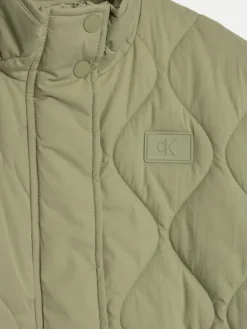 Calvin Klein Jeans Kurtka przejściowa IG0IG02797 Zielony Regular Fit