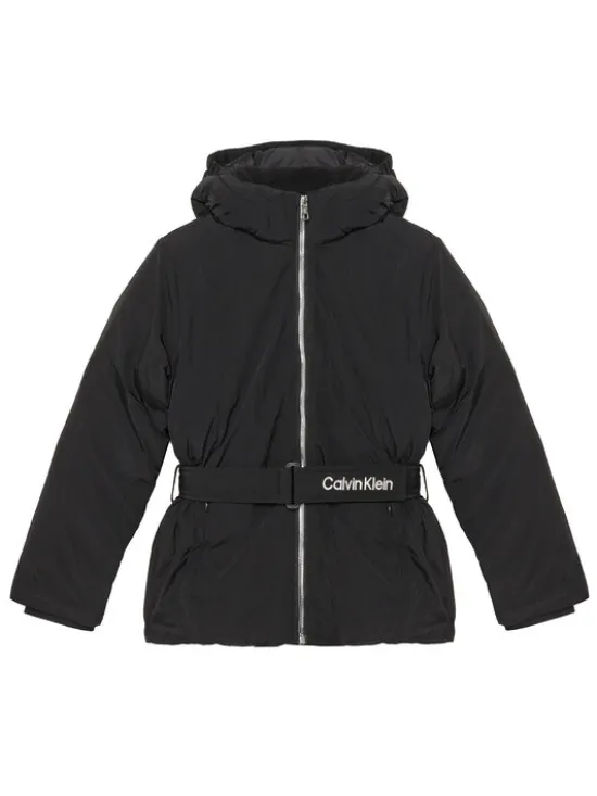 Calvin Klein Jeans Kurtka zimowa IG0IG02976 D Czarny Regular Fit