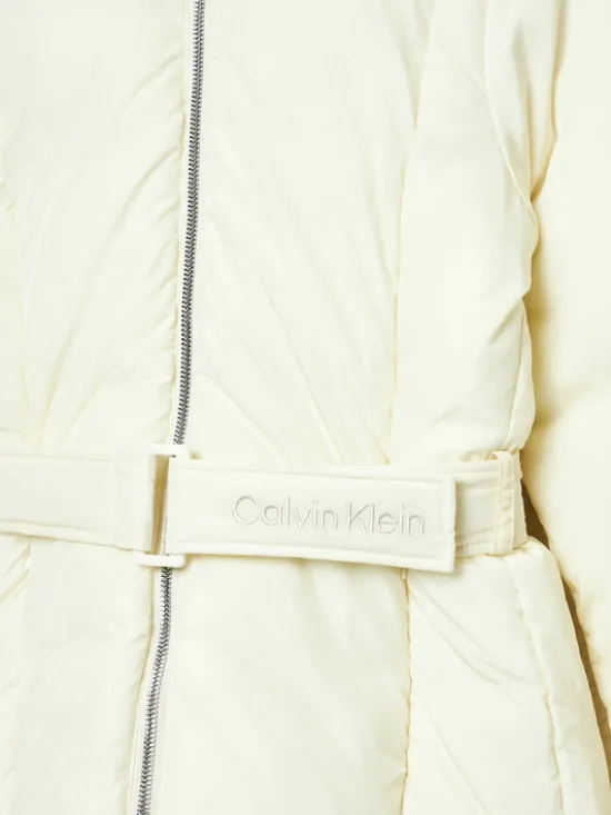 Calvin Klein Jeans Kurtka zimowa Classic IG0IG02685 Écru Regular Fit