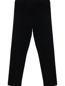 Calvin Klein Jeans Legginsy Logo IG0IG00740 Czarny Slim Fit