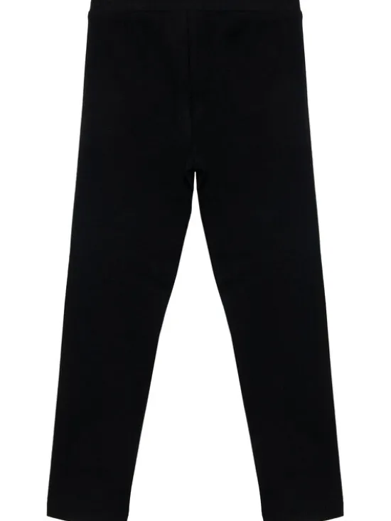 Calvin Klein Jeans Legginsy Logo IG0IG00740 Czarny Slim Fit
