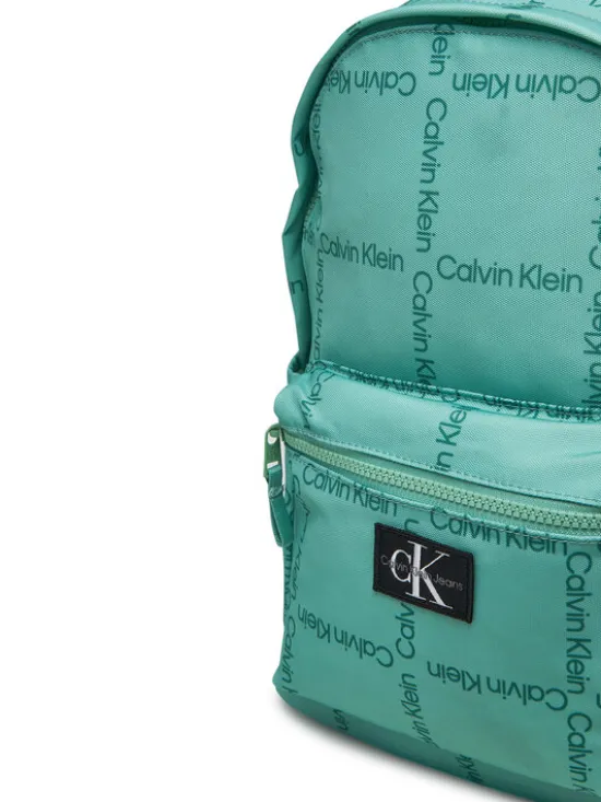 Calvin Klein Jeans Plecak City Grid Aop IU0IU00711 Zielony