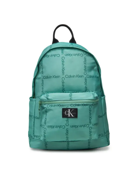 Calvin Klein Jeans Plecak City Grid Aop IU0IU00711 Zielony