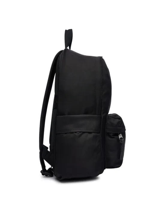 Calvin Klein Jeans Plecak Solid Monologo Backpack IU0IU00731 Czarny