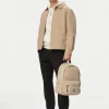 Calvin Klein Jeans Plecak Solid Monologo Backpack IU0IU00731 Beżowy