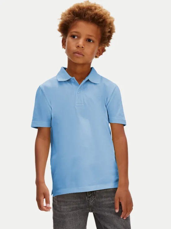 Calvin Klein Jeans Polo LVCKSJB29B Niebieski Regular Fit