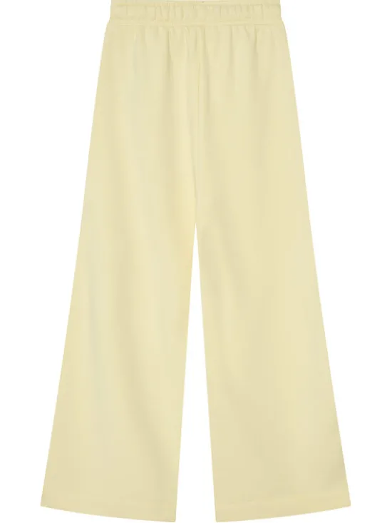 Calvin Klein Jeans Spodnie dresowe LVCKSJC11G Żółty Wide Leg
