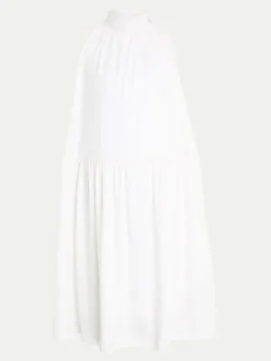 Calvin Klein Jeans Sukienka letnia Iridescent IG0IG02481 Biały Relaxed Fit