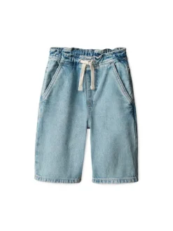 Calvin Klein Jeans Szorty jeansowe Skater LVCKSJC41B Niebieski jasny Relaxed Fit