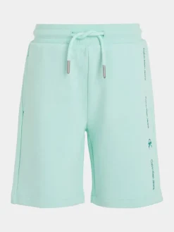 Calvin Klein Jeans Szorty sportowe Minimalistic IB0IB02061 Niebieski Regular Fit