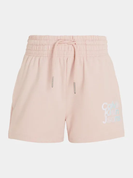 Calvin Klein Jeans Szorty sportowe Hero Logo IG0IG02501 Różowy Regular Fit