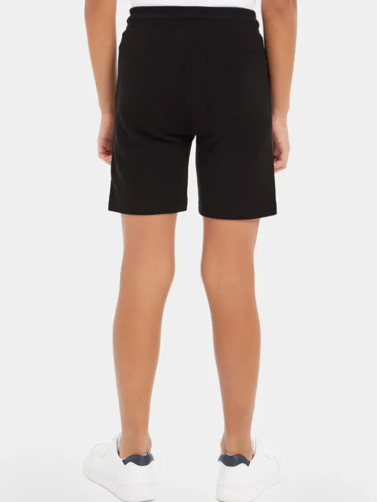 Calvin Klein Jeans Szorty sportowe Minimalistic IB0IB02061 Czarny Regular Fit