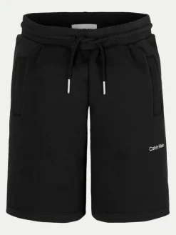 Calvin Klein Jeans Szorty sportowe New Inst. Logo IU0IU00703 Czarny Relaxed Fit