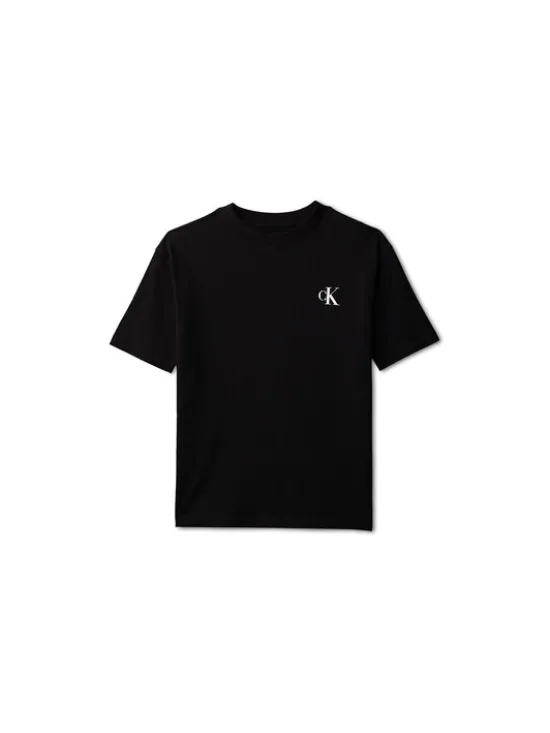 Calvin Klein Jeans T-Shirt Bridge LVCKSJA05B Czarny Regular Fit