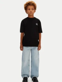 Calvin Klein Jeans T-Shirt Bridge LVCKSJA05B Czarny Regular Fit