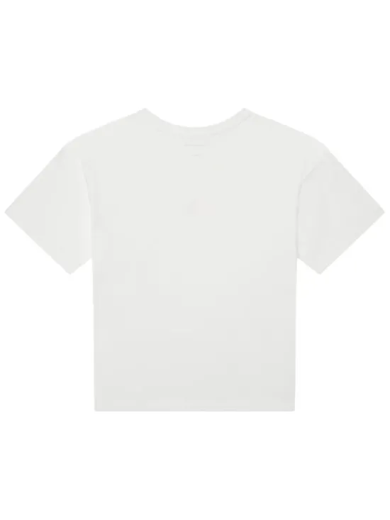 Calvin Klein Jeans T-Shirt IG0IG02136 Biały Boxy Fit