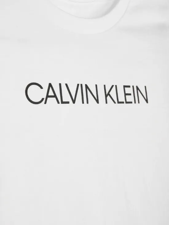 Calvin Klein Jeans T-Shirt IG0IG00380 Biały Regular Fit