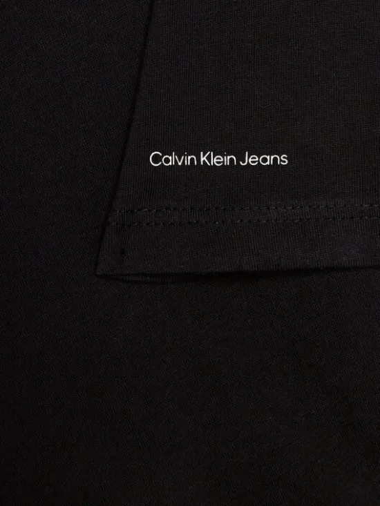 Calvin Klein Jeans T-Shirt IG0IG02136 Czarny Boxy Fit