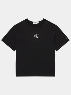 Calvin Klein Jeans T-Shirt IG0IG02136 Czarny Boxy Fit
