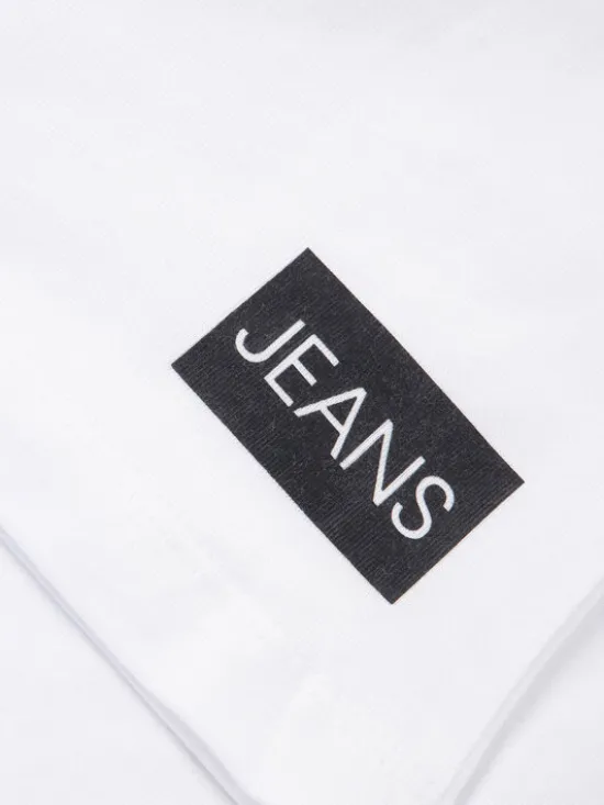 Calvin Klein Jeans T-Shirt Institutional SS IB0IB00347 Biały Regular Fit