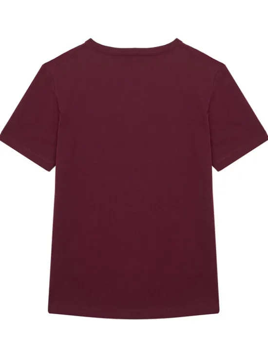 Calvin Klein Jeans T-Shirt IU0IU00683 Fioletowy Regular Fit
