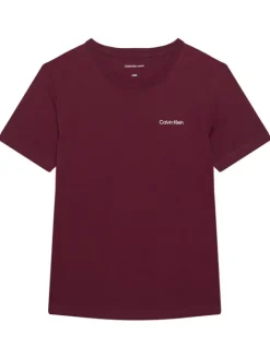 Calvin Klein Jeans T-Shirt IU0IU00683 Fioletowy Regular Fit
