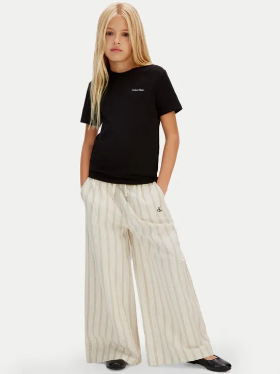 Calvin Klein Jeans T-Shirt IU0IU00683 Czarny Regular Fit