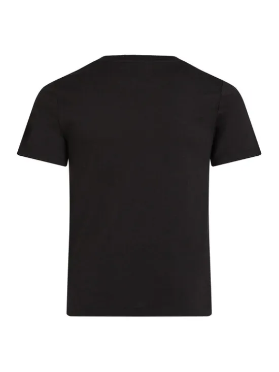 Calvin Klein Jeans T-Shirt IU0IU00683 Czarny Regular Fit