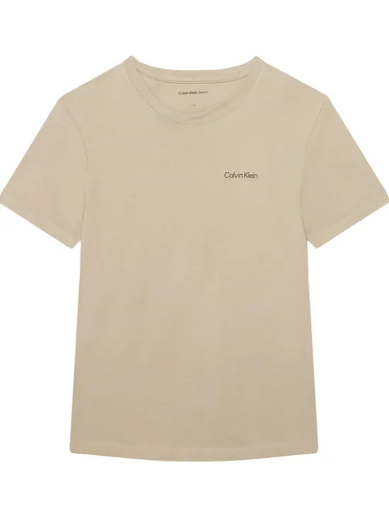 Calvin Klein Jeans T-Shirt IU0IU00683 Szary Regular Fit