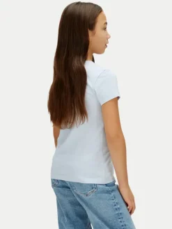Calvin Klein Jeans T-Shirt LVCKSJA15G Niebieski Regular Fit