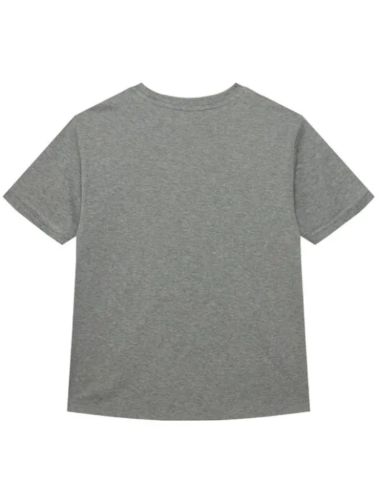 Calvin Klein Jeans T-Shirt LVCKTJA41B Szary Regular Fit