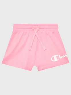 Champion Szorty materiałowe 404310 Różowy Regular Fit