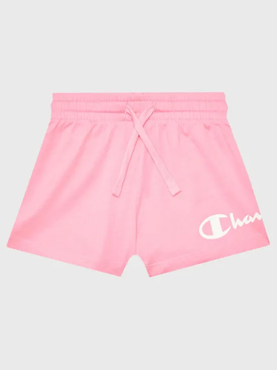 Champion Szorty materiałowe 404310 Różowy Regular Fit