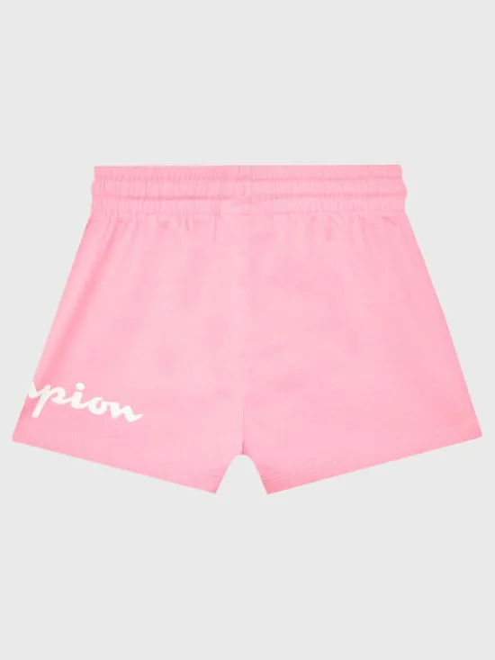 Champion Szorty materiałowe 404310 Różowy Regular Fit