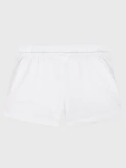 Champion Szorty sportowe 404669 Biały Regular Fit