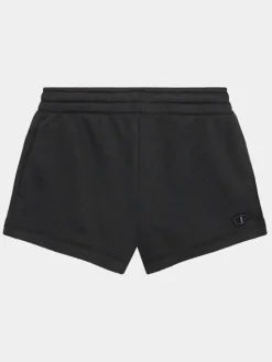 Champion Szorty sportowe 404631 Czarny Regular Fit