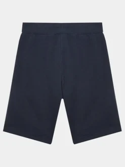 Champion Szorty sportowe 305920 Granatowy Regular Fit