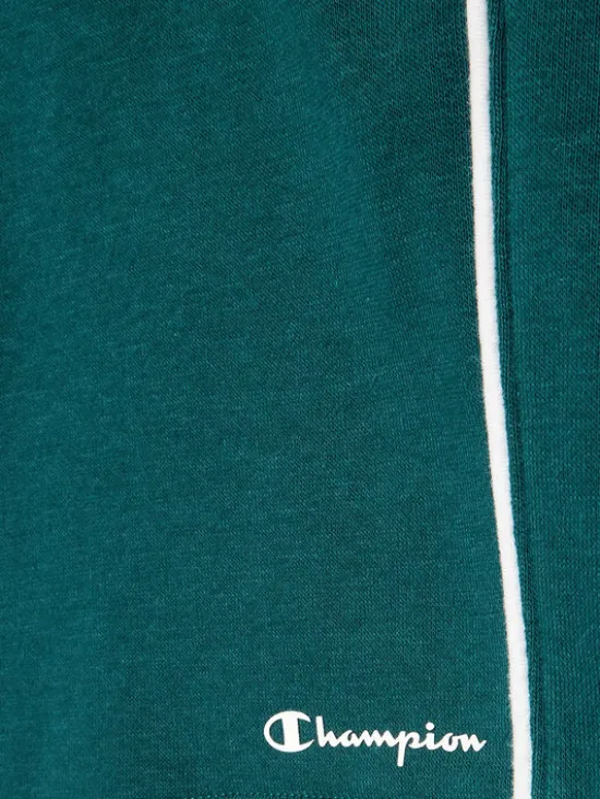 Champion Szorty sportowe Script Logo 306147 Zielony Regular Fit