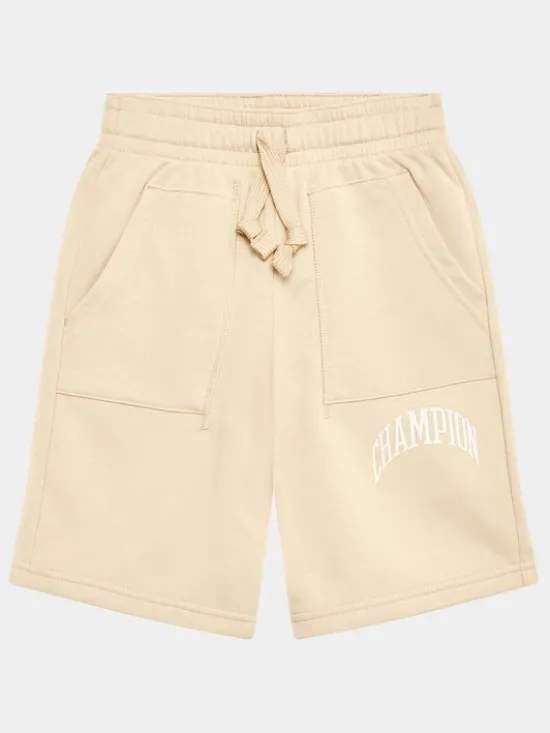 Champion Szorty sportowe Urban 306361 Beżowy Regular Fit