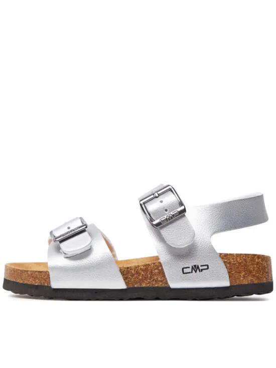CMP Sandały Kids Raisho Sandal 3Q95674 Srebrny