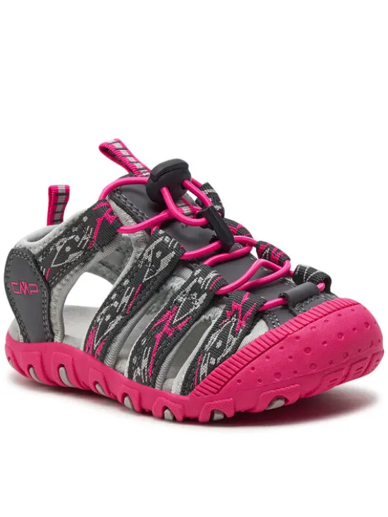 CMP Sandały Kids Sahiph Hiking Sandal 30Q9524 Szary
