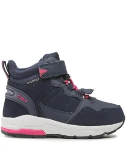 CMP Sneakersy Kids Hadil Leather Wp Urban Shoes 3Q84524 Granatowy