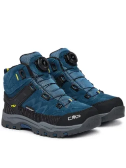 CMP Trekkingi Kids Kiruna Mid Fitgo Fleece Wp 3Q57894 Niebieski