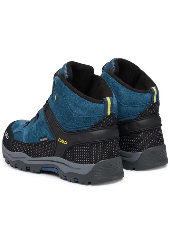 CMP Trekkingi Kids Kiruna Mid Fitgo Fleece Wp 3Q57894J Niebieski