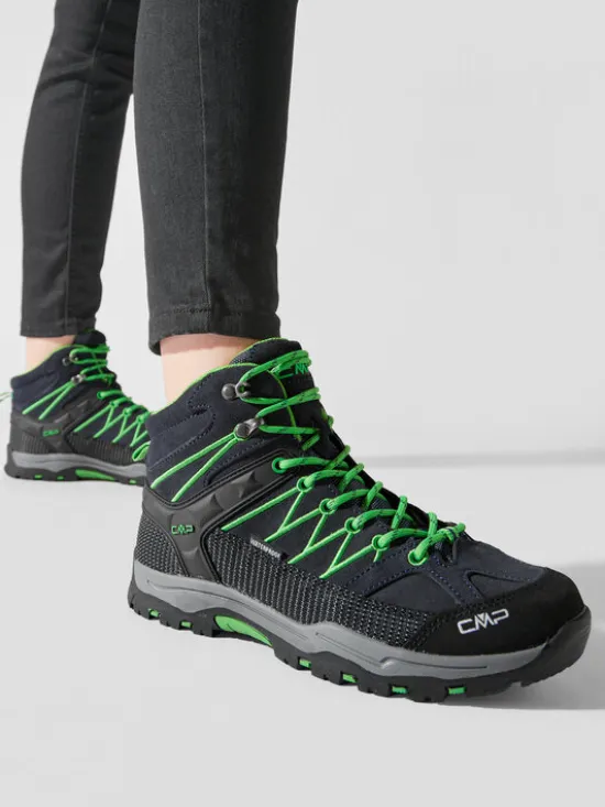 CMP Trekkingi Kids Rigek Mid Trekking Shoe Wp 3Q12944J Granatowy