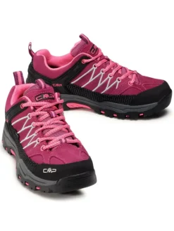 CMP Trekkingi Kids Rigel Low Trekking Shoes Wp 3Q13244J Różowy
