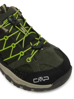 CMP Trekkingi Kids Rigel Low Trekking Wp 3Q54554 Zielony