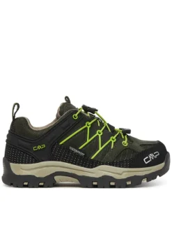 CMP Trekkingi Kids Rigel Low Trekking Wp 3Q54554 Zielony